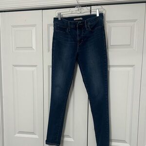 Dark Blue Women's Skinny Jeans
